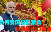 为什么都是人口大国，中国满世界买粮食，印度却大量出口粮食？